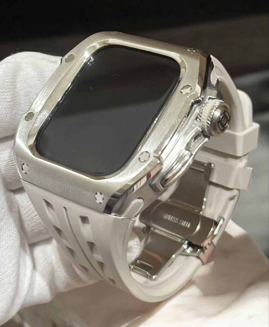 アップルウォッチカバーケースApple Watchラバーバンドベルト46-