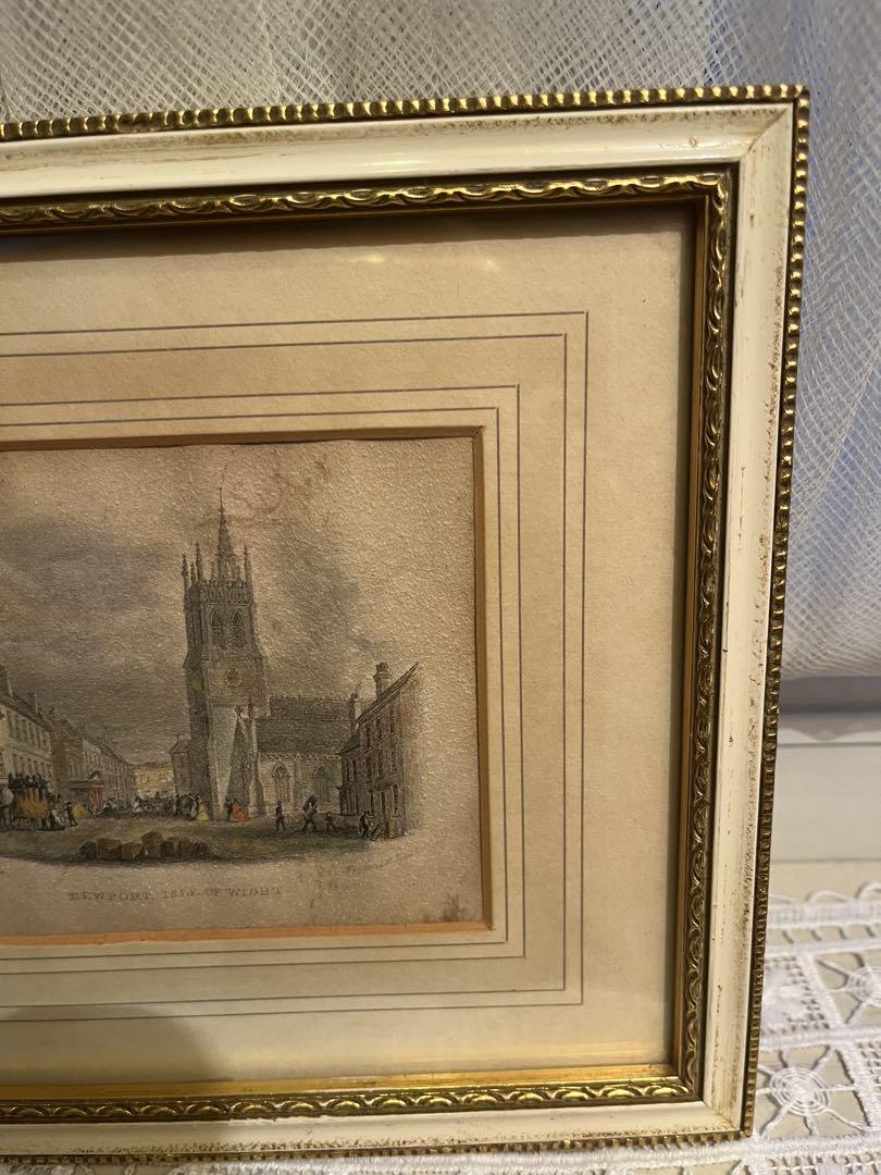 英国 ニューポートアンティーク 挿絵