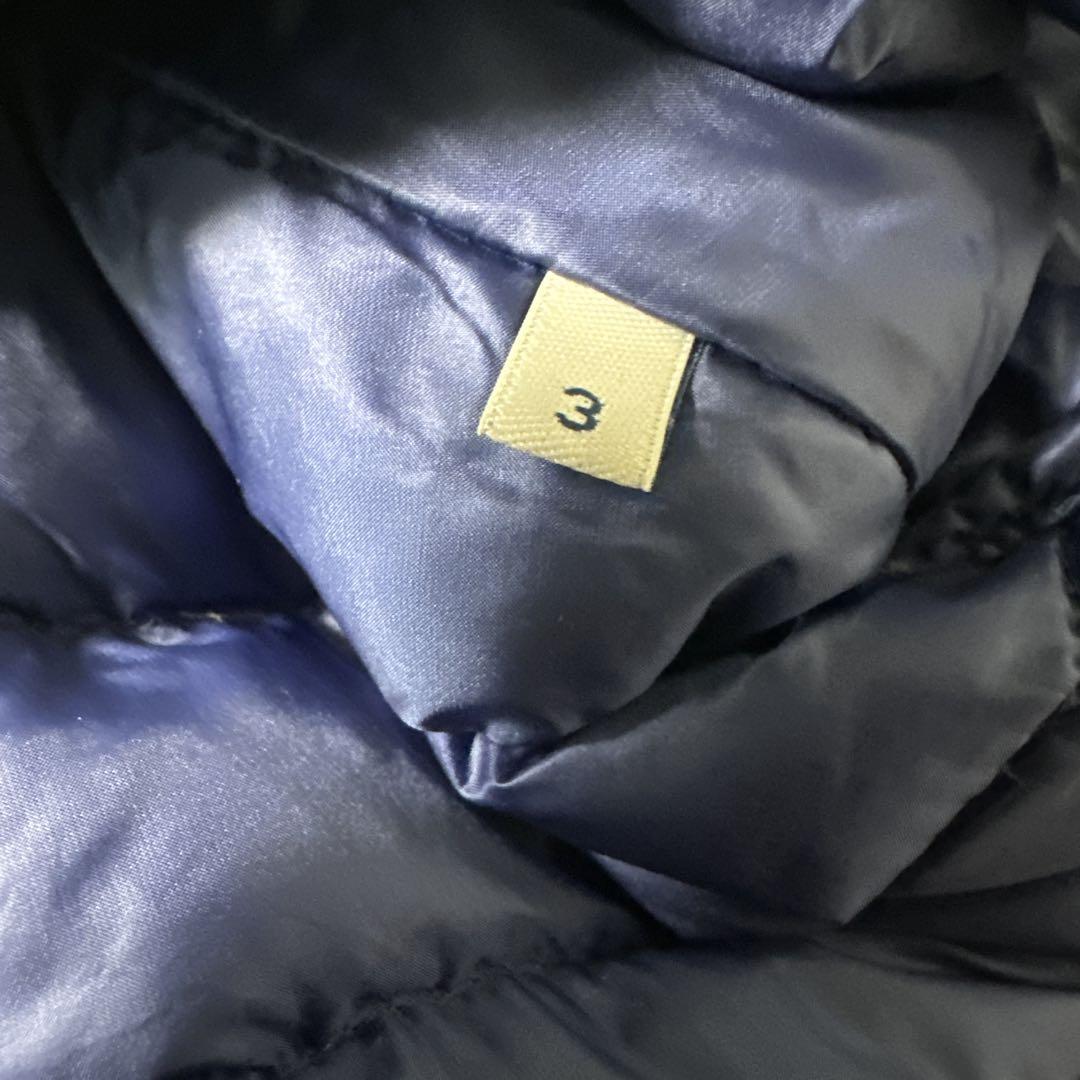 ひろまま　MONCLER ブルー　ダウンジャケット　サイズ3