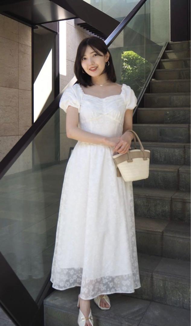 Marguerite Lace Dress ／herlipto