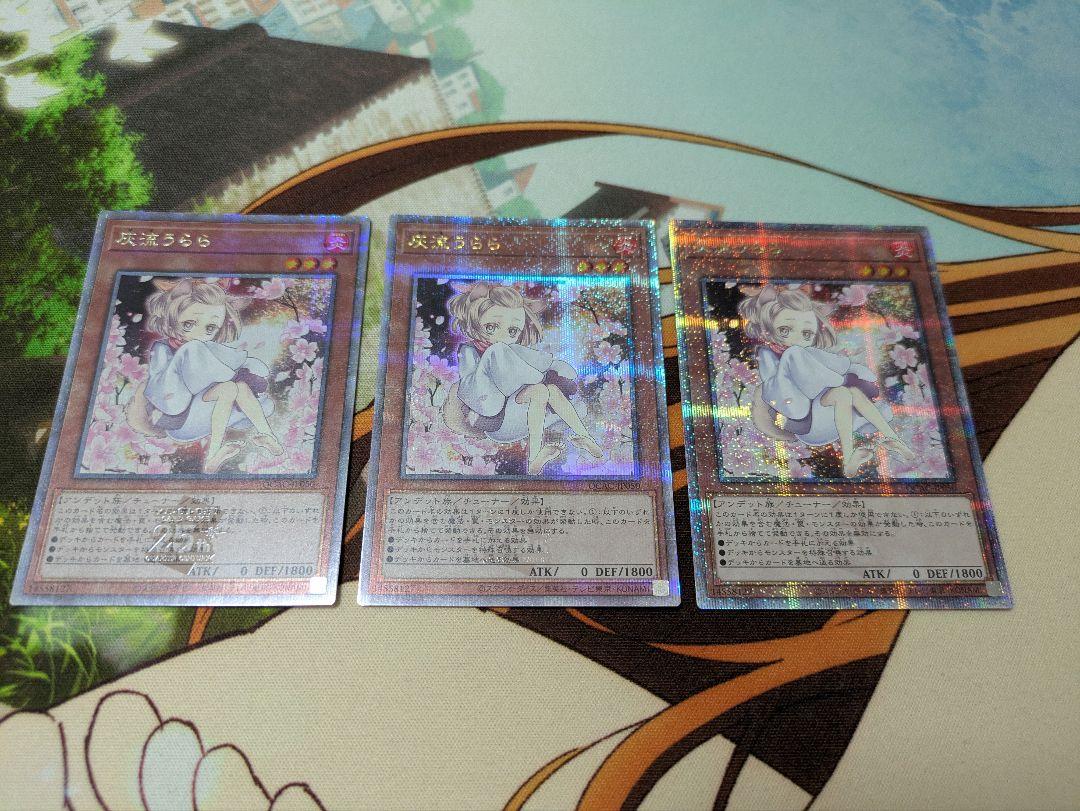 遊戯王　灰流うらら×2　25th　絵違い　QC　クオシク　クウォシク