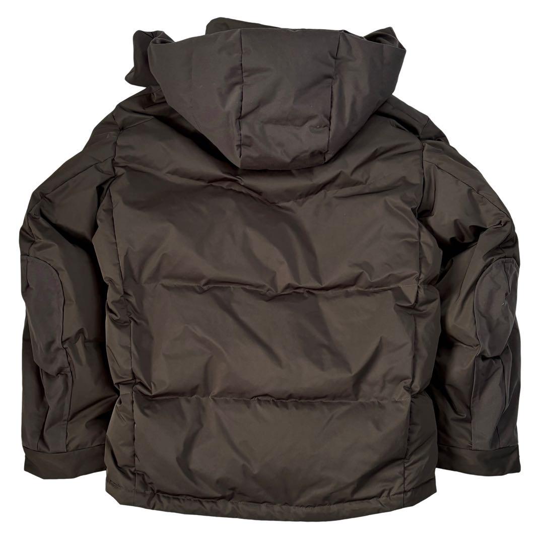 美品 +J UNIQLO ダウンオーバーサイズパーカー L カーキ　2Way