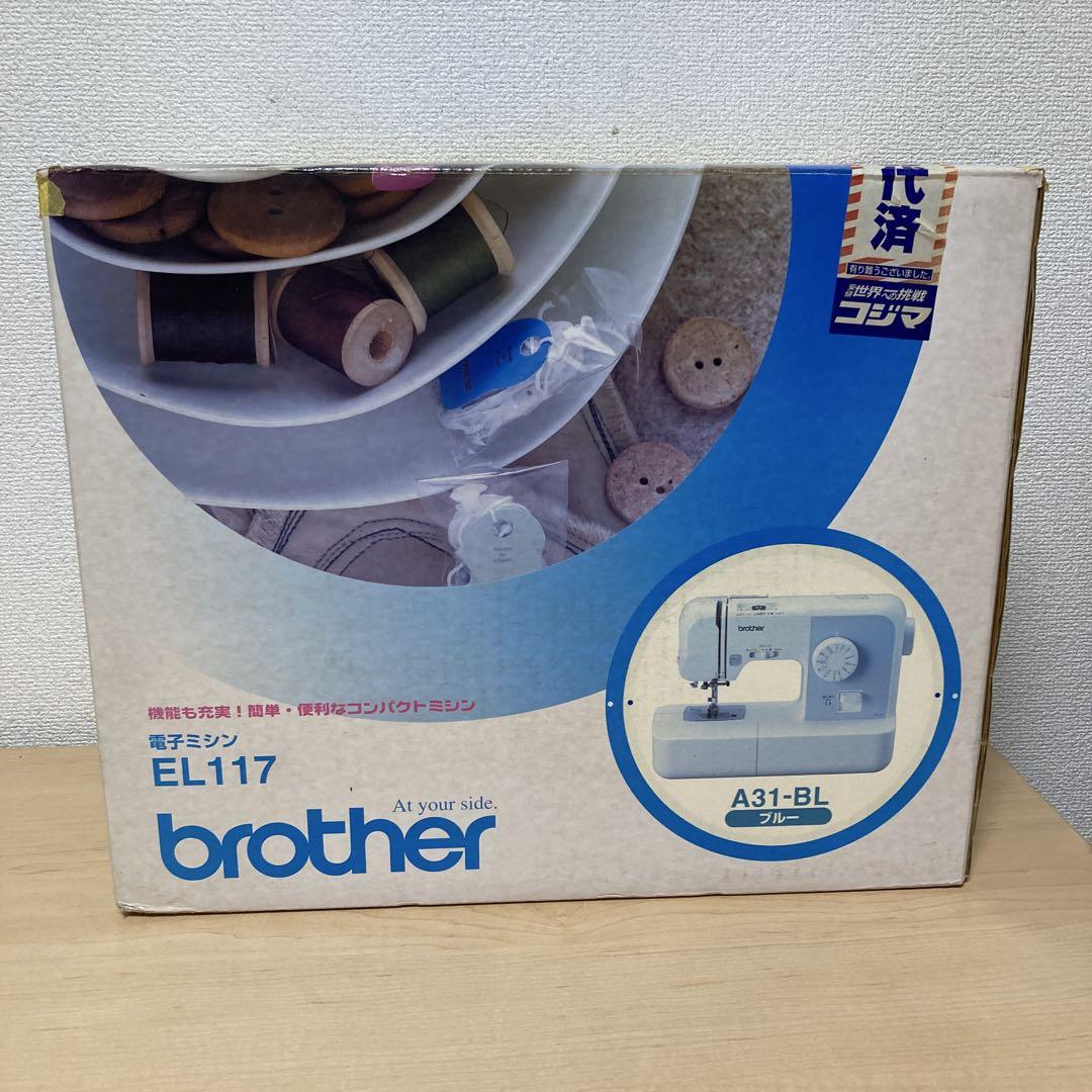 brother ブラザー 電子ミシン EL117 15,555円