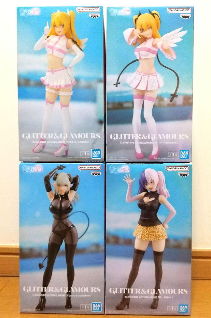 2.5次元 フィギュア6個 ペンフレ ラスタロッテ リリエル ミリエラ 753 Amazon.co.jp: 2.5次元の誘惑 GLITTER&GLAMOURS フィギュア