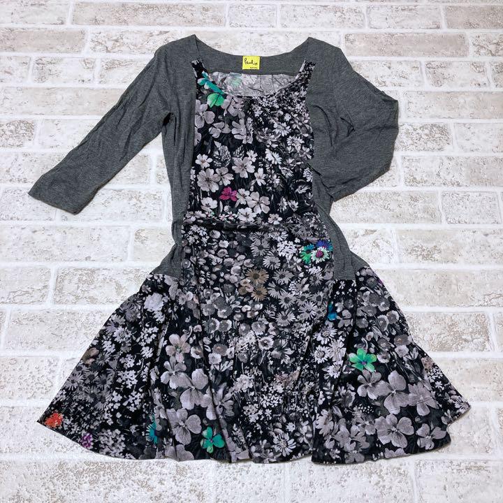 得価超激安 Paul Smith ポールスミス ワンピース 花柄 Mサイズ PQuNT-m67910443109 送料無料格安