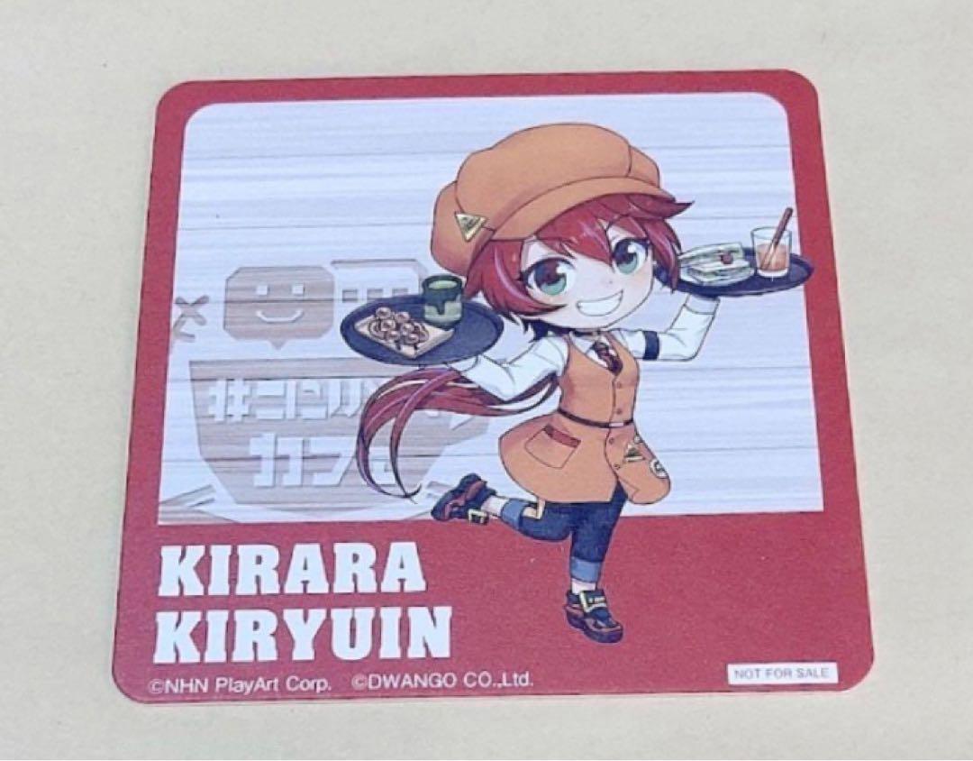 コンパス 鬼龍院 きらら コースター コンパスカフェ 輝龍院きらら コースター - メルカリ