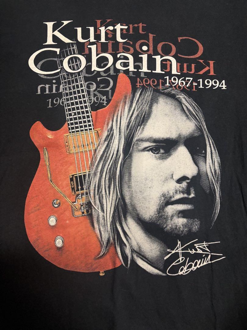 激レア 90'S Kurt Cobain 追悼Tシャツ ヴィンテージ サイズXL