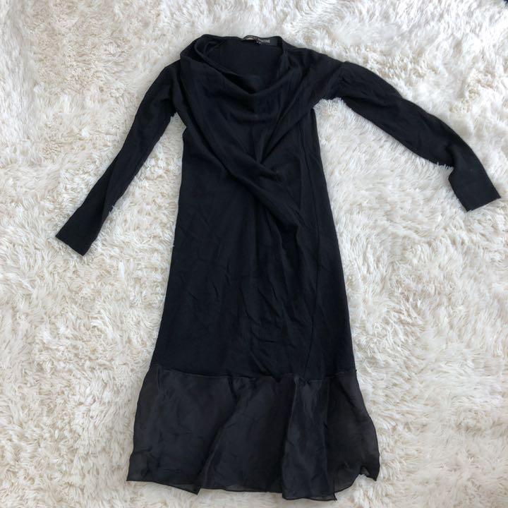新品超激得 TER ET BANTINE ロングワンピース 38 黒 332 yIxbz-m67914307541 定番得価