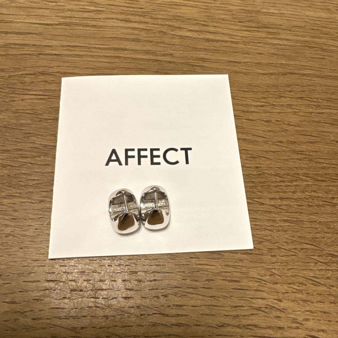 【特別セール品】 very掲載】AFFECT アフェクト トライアングルピアス シルバー アクセサリー