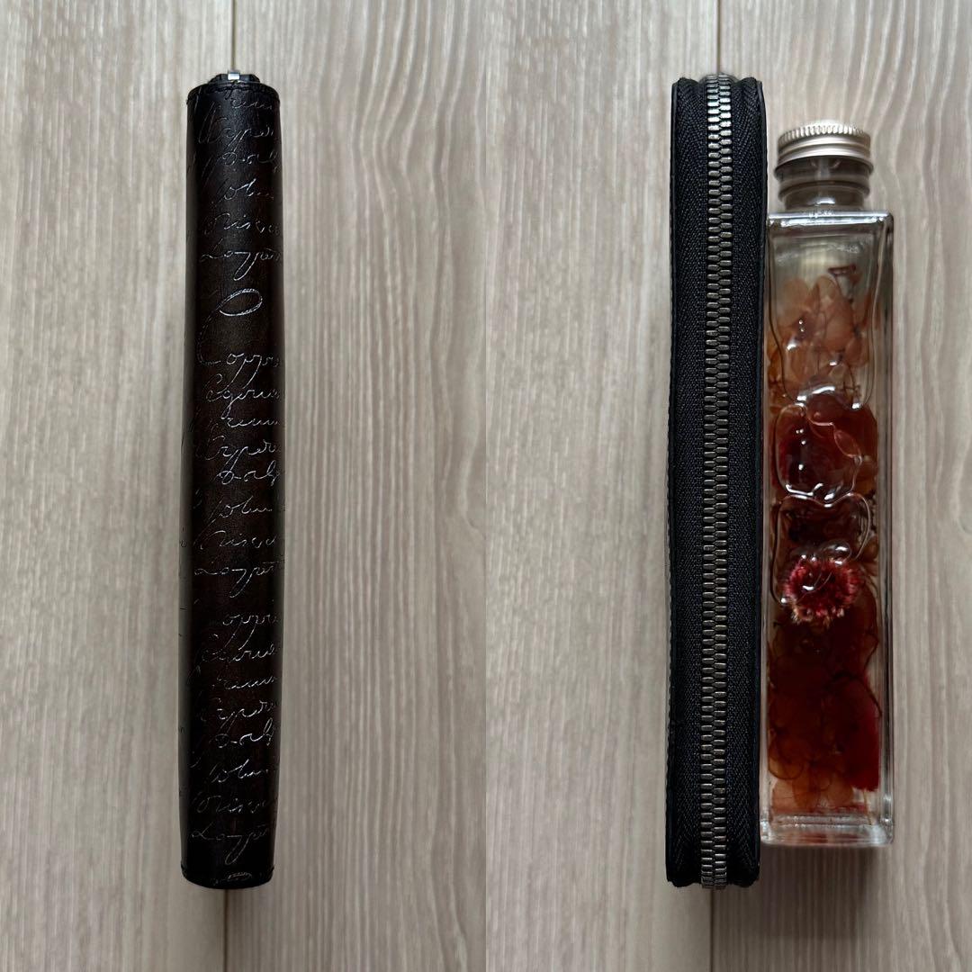 特注22万 ベルルッティ イタウバ スクリットレザー 長財布 シルバーパティーヌ