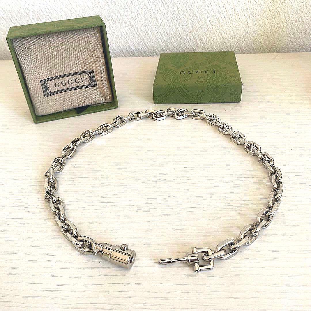 【希少新品】GUCCI 1961 ジャッキー ピストンクロージャー ネックレス 【希少新品】GUCCI 1961 ジャッキー ピストンクロージャー ネックレス