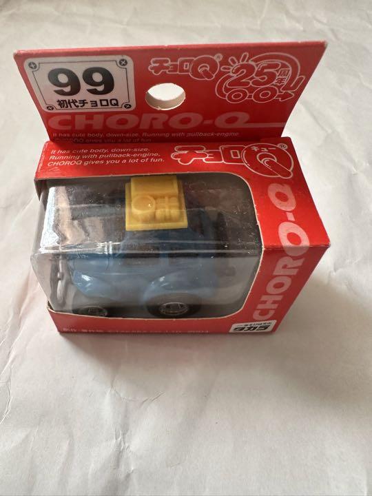 希少 黒入荷！ 初代チョロQ 99 25周年 チョロQ 青 メルカリ - 車両