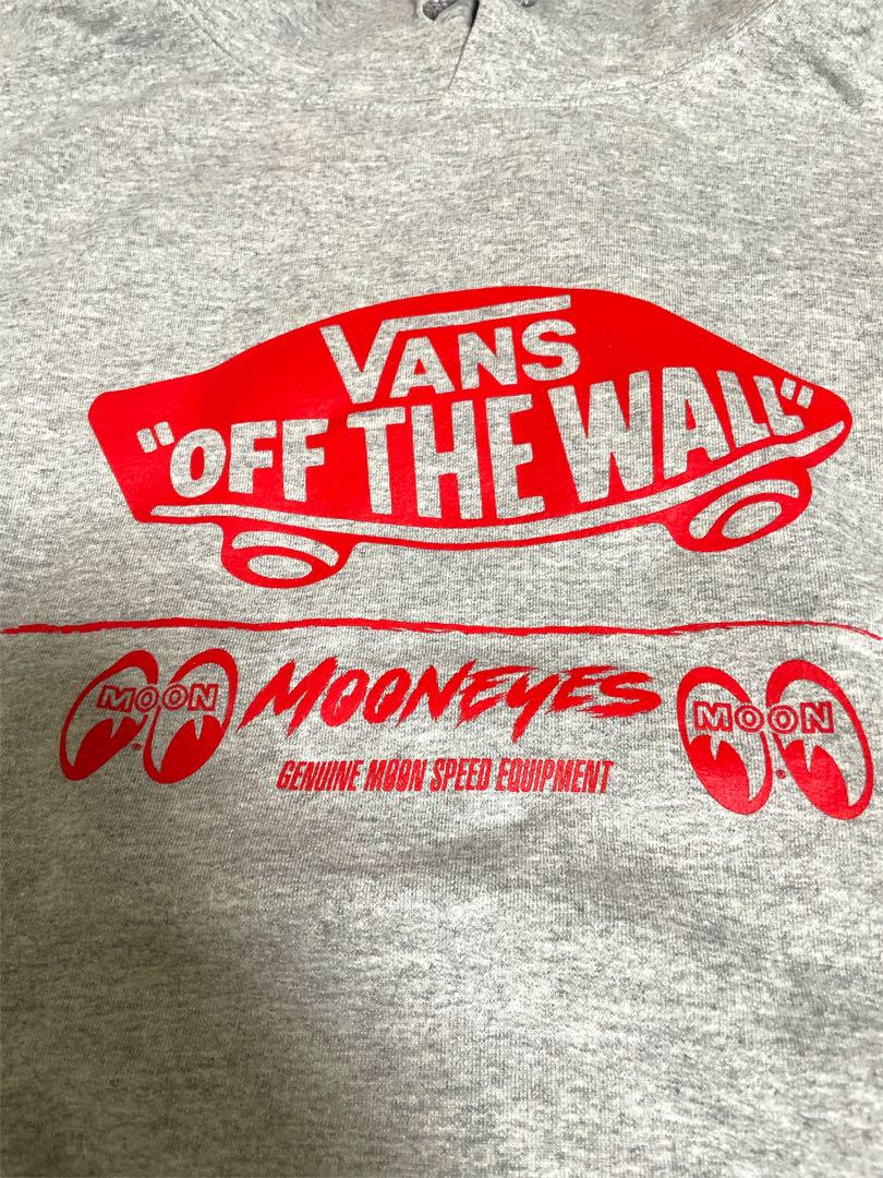 HRCS 2024 限定　VANS Mooneyes パーカー グレー　Lサイズ