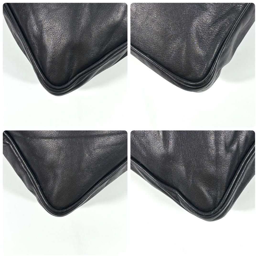 ✨希少 美品✨ロエベ ショルダーバッグ アナグラム ナッパレザー