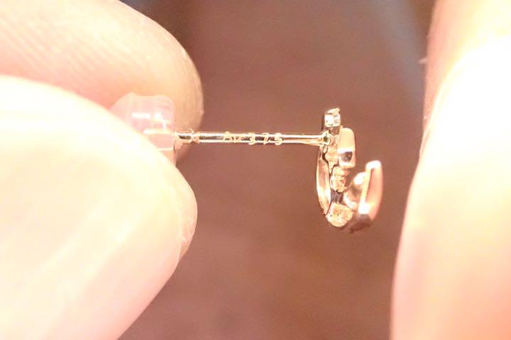 K9ムーンモチーフ。.:*⭐︎天然ダイヤモンドピアス0.08ct レディース 売り出し超特価 レディース K9ムーンモチーフ。.:*⭐︎天然ダイヤモンドピアス0.08ct ピアス(両耳用)