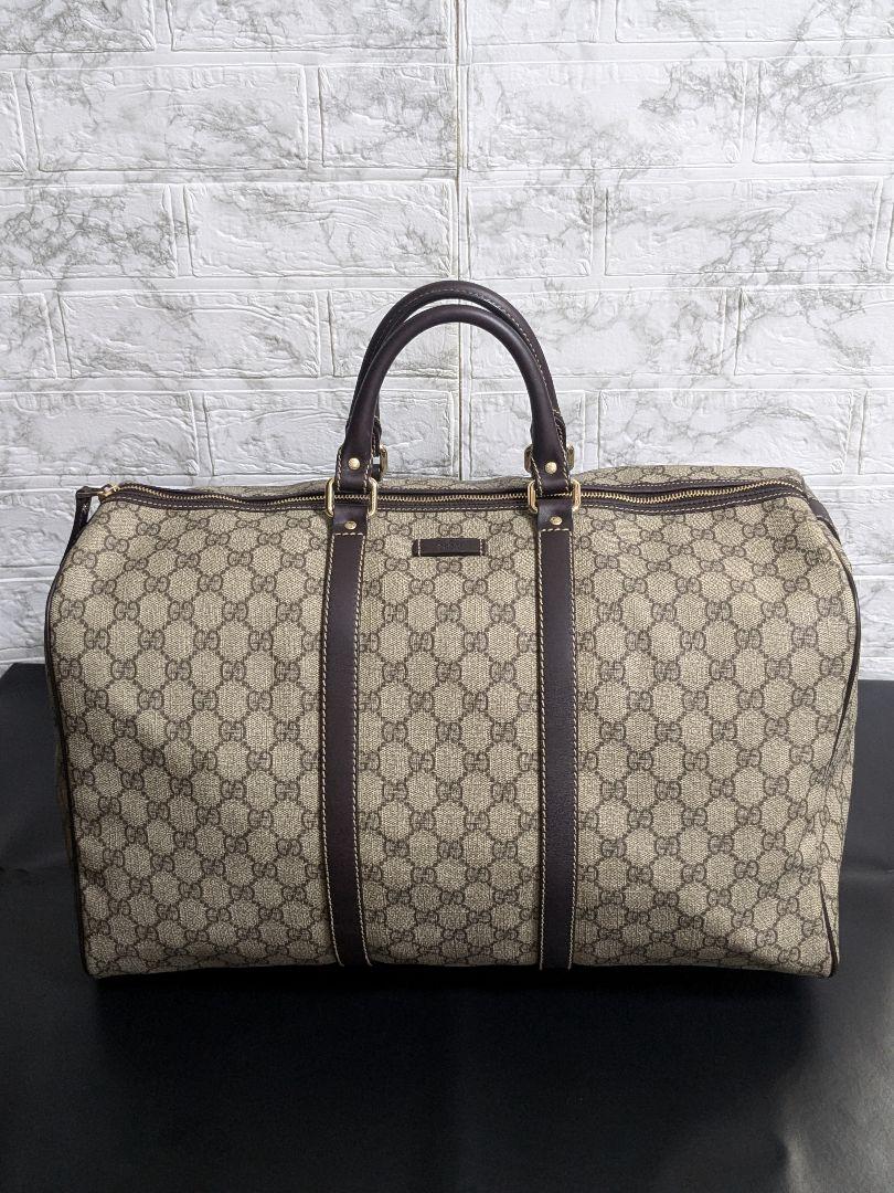 希少サイズ❣️オールドグッチ 2way ボストンバッグ&ショルダー GGスプリーム ♡希少♡美品♡GUCCI♡2way♡ボストンバッグ♡GG♡オールド♡GUCCI♡