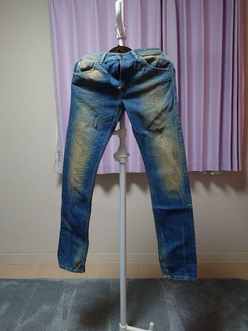 Diesel デニムパンツ 色あせ