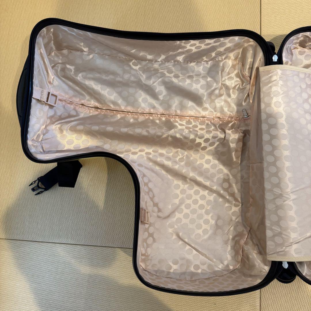 子供が乗れるキャリーケース イエロー M