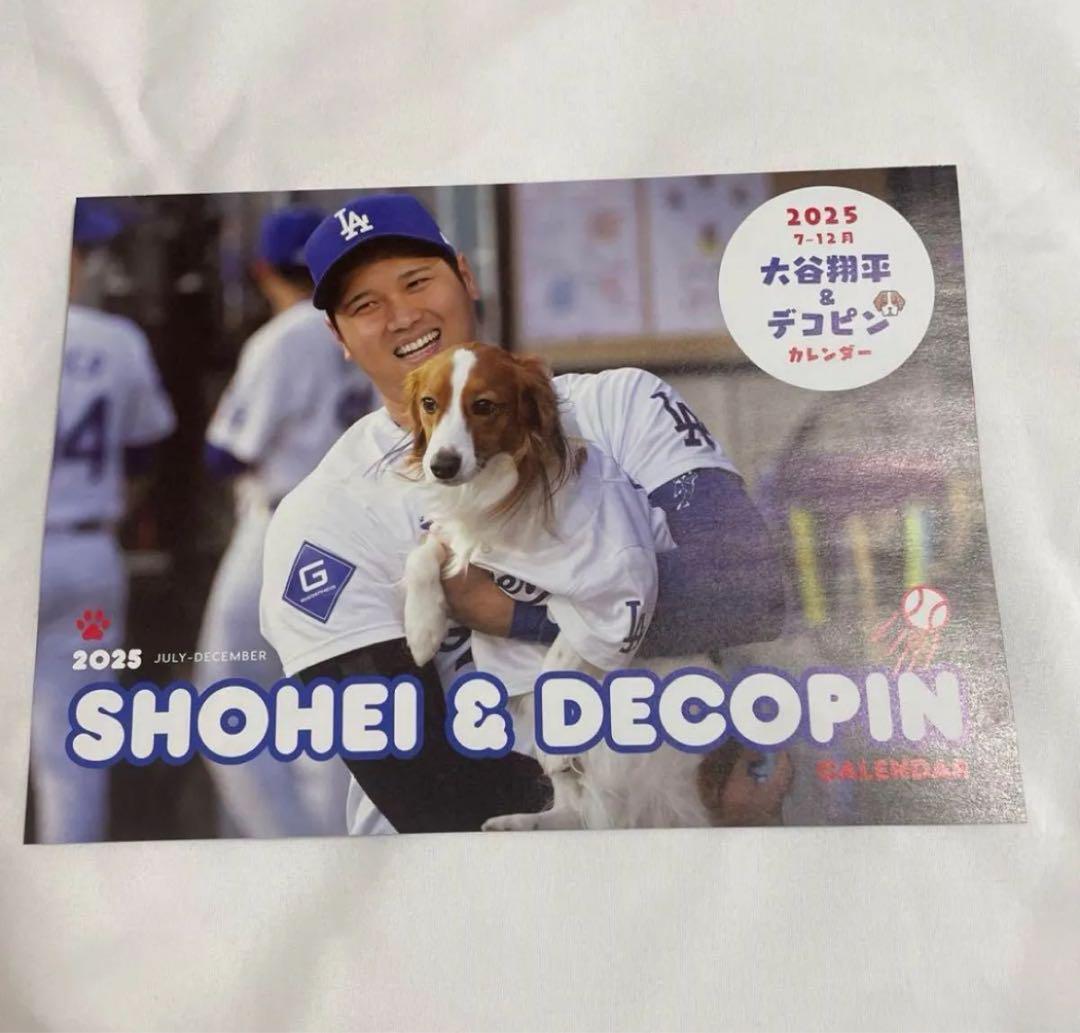 女性セブン 7月10日号 付録大谷翔平&デコピン2025 7月〜12月