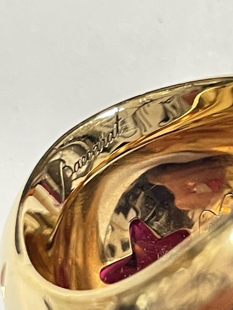 良品】Baccaratバカラ ハート リング 匿名配送 ❤︎