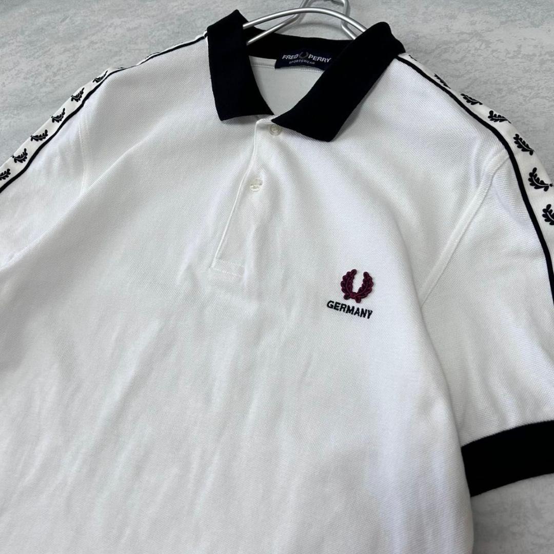 フレッドペリー GERMANY ドイツ ポロシャツ Mサイズ FREDPERRY