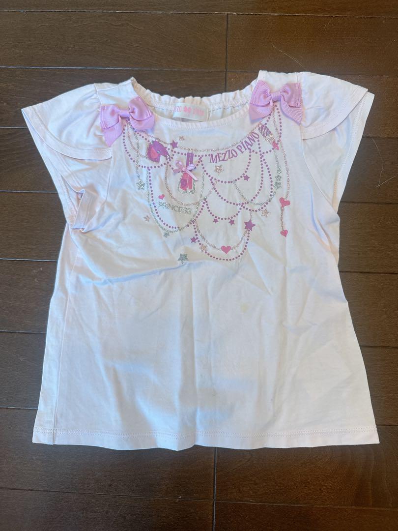 MEZZO PIANO ピンク Tシャツ - メルカリ