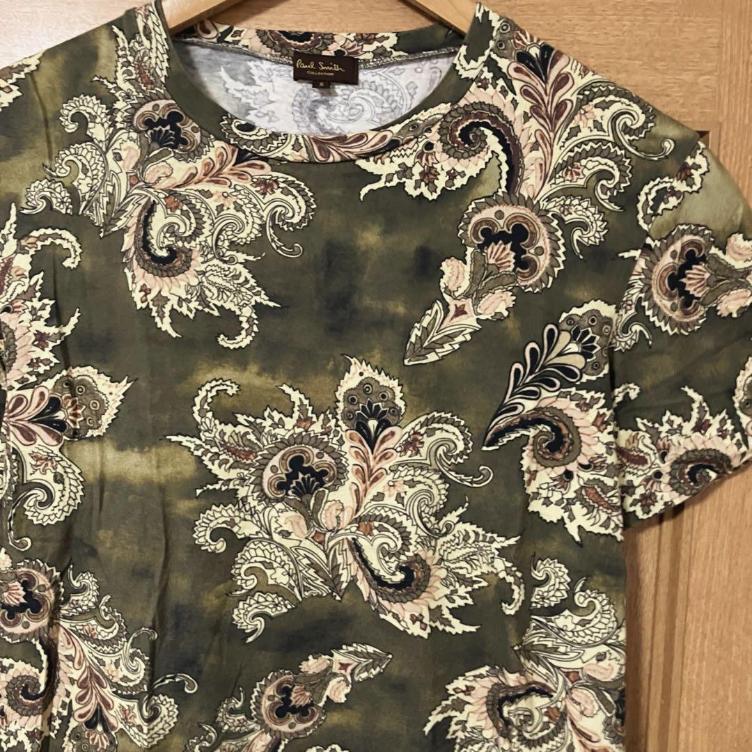 【雰囲気抜群❗️】Paul Smith Collection 総柄 半袖カットソー
