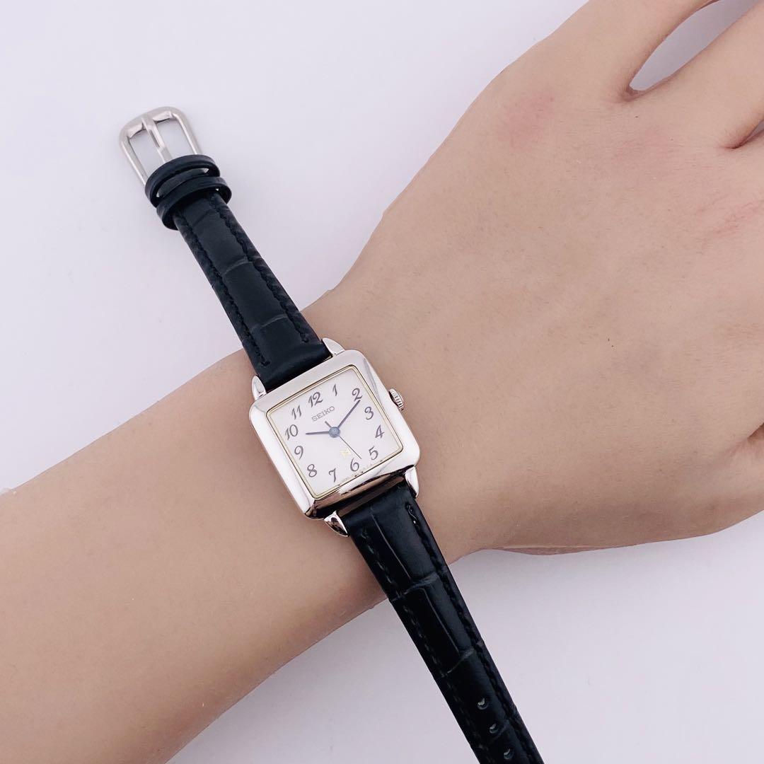 新品電池　SEIKO 1533 腕時計　レディース　1f21-5020