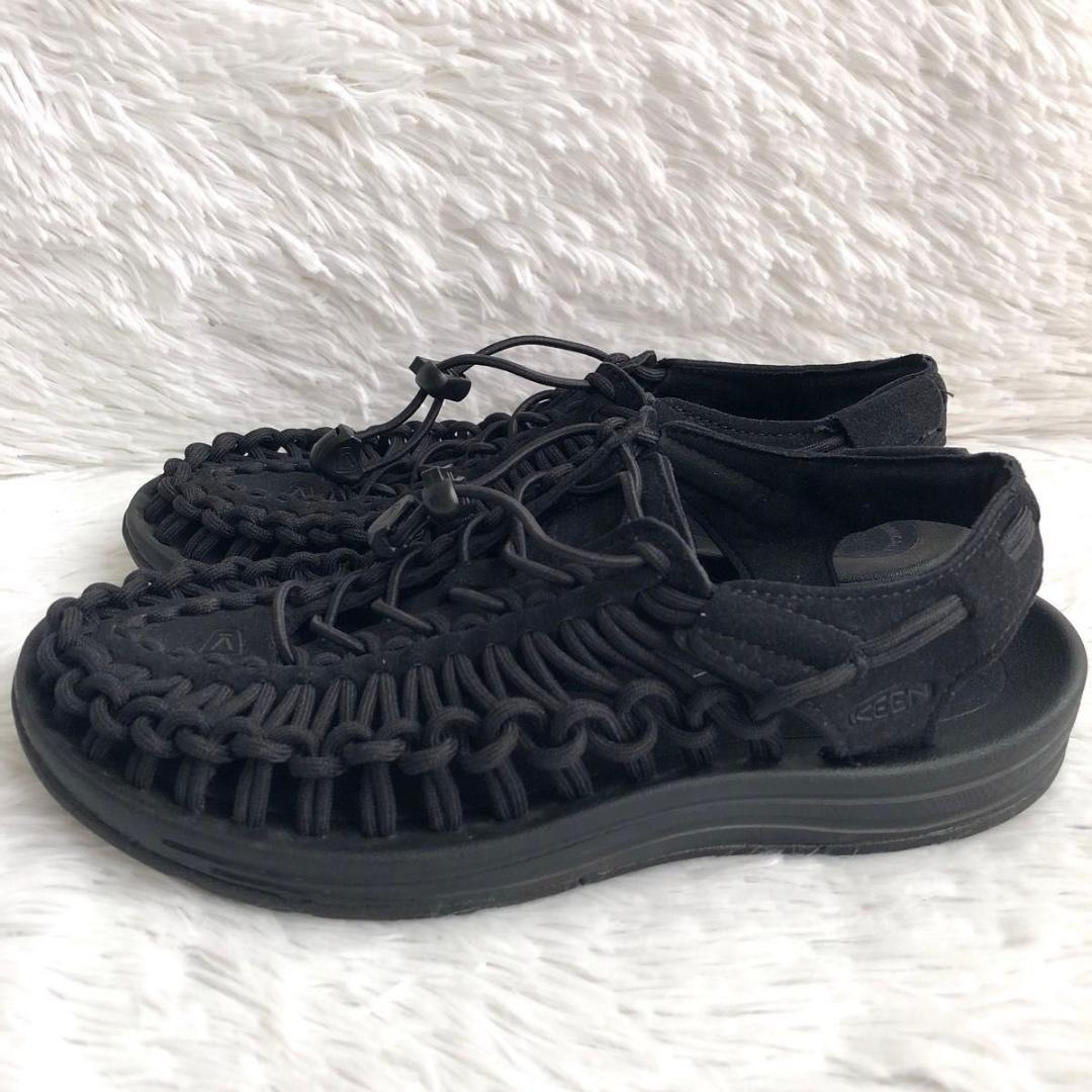 サンダル 24.5 黒 KEEN キーン UNEEK W ユニーク グルカ - メルカリ