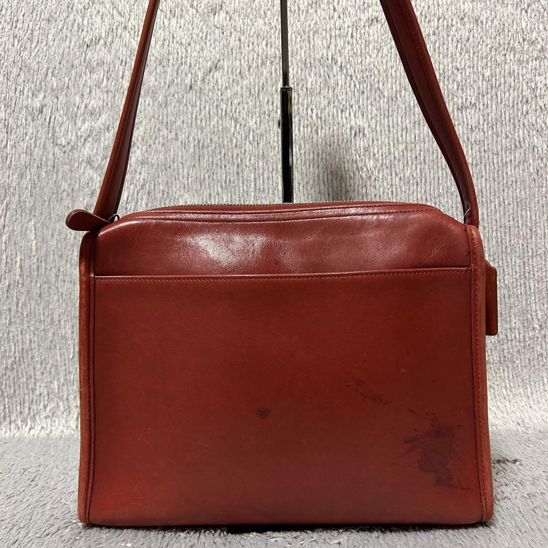 OLD COACH オールドコーチ ショルダーバッグ 品番9052 レッド by メルカリ