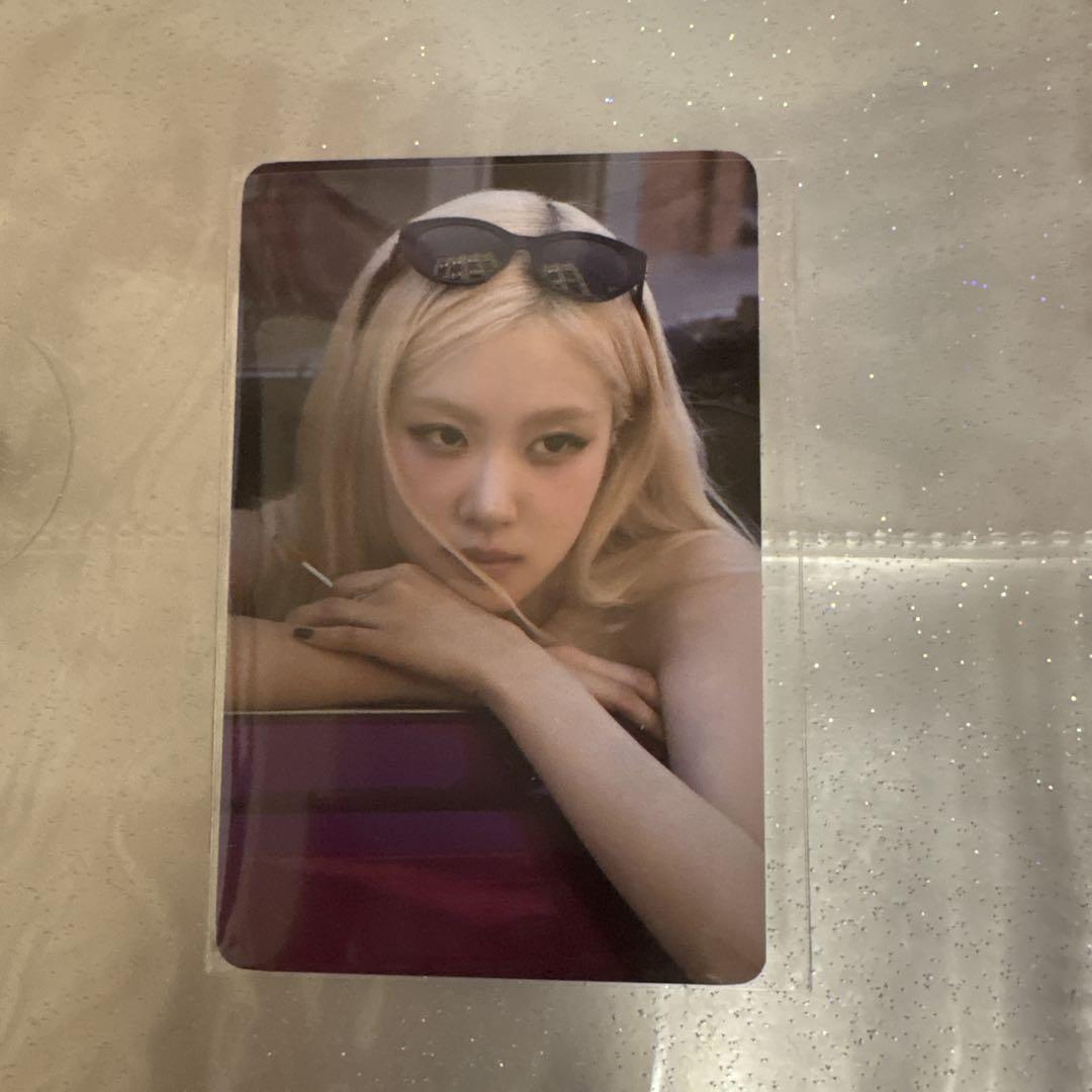 BLACKPINKソウルコンDEADLINE MDグッズ特典トレカロゼ ROSE