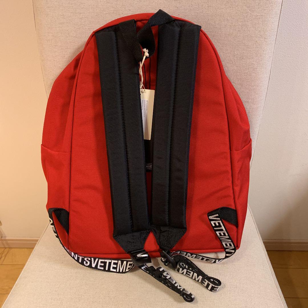 新品 VETEMENTS EASTPACK ヴェトモンイーストパック 赤 2