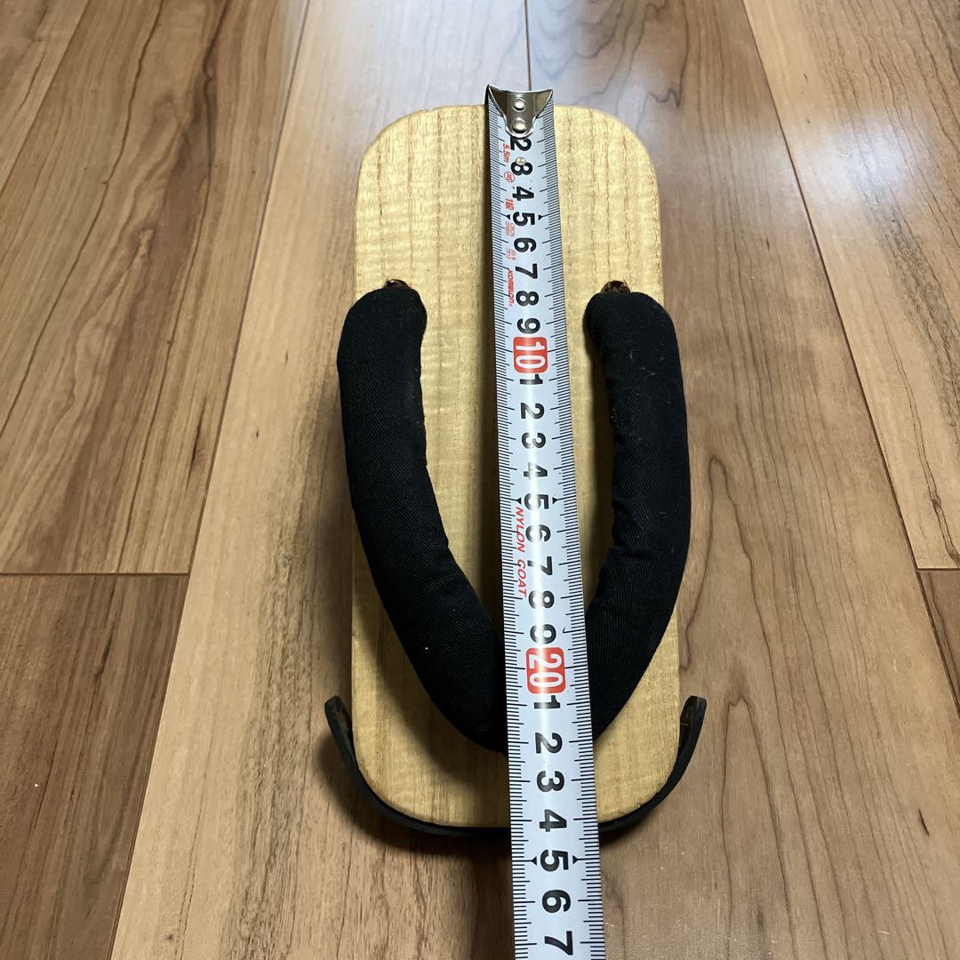 一本歯下駄　後歯　ARUCUTO
