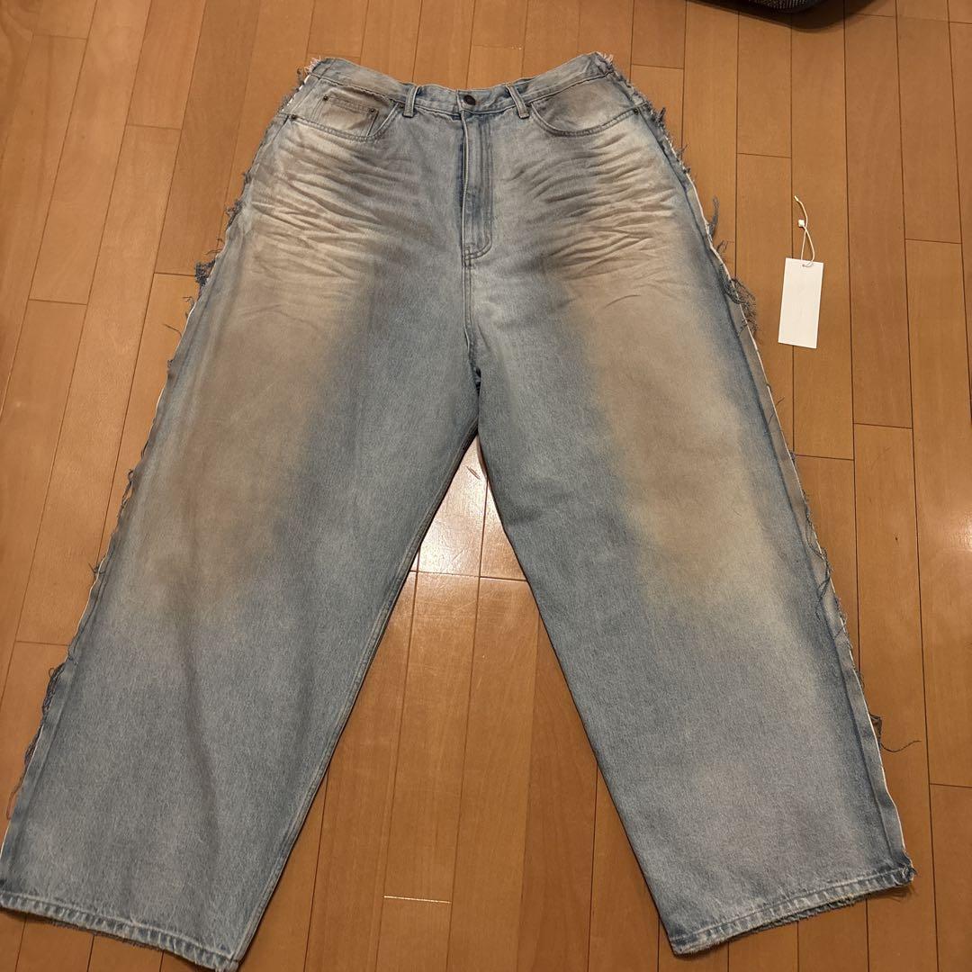 平野紫耀着用　PROJECT GR two faced denim pants