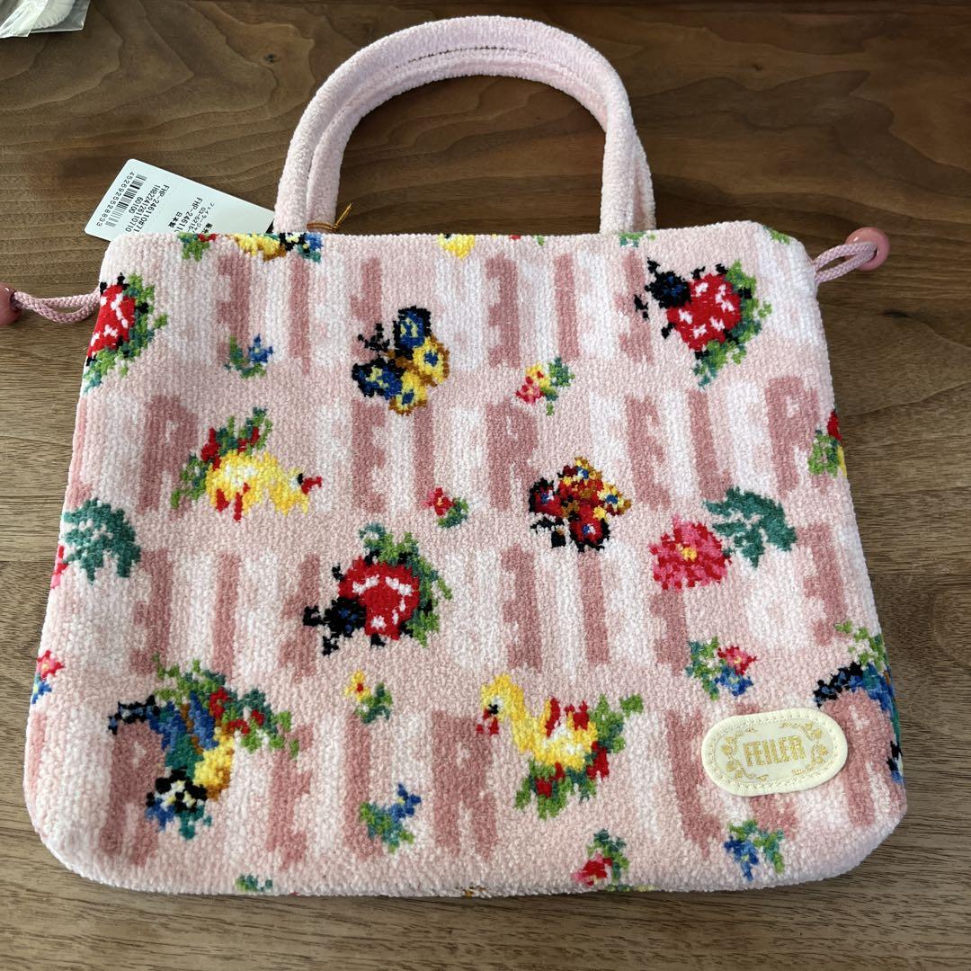フェイラーアンドハイジ　手付き巾着　ピンク 新品 フェイラーアンドハイジ 手付き巾着 ピンク - メルカリ