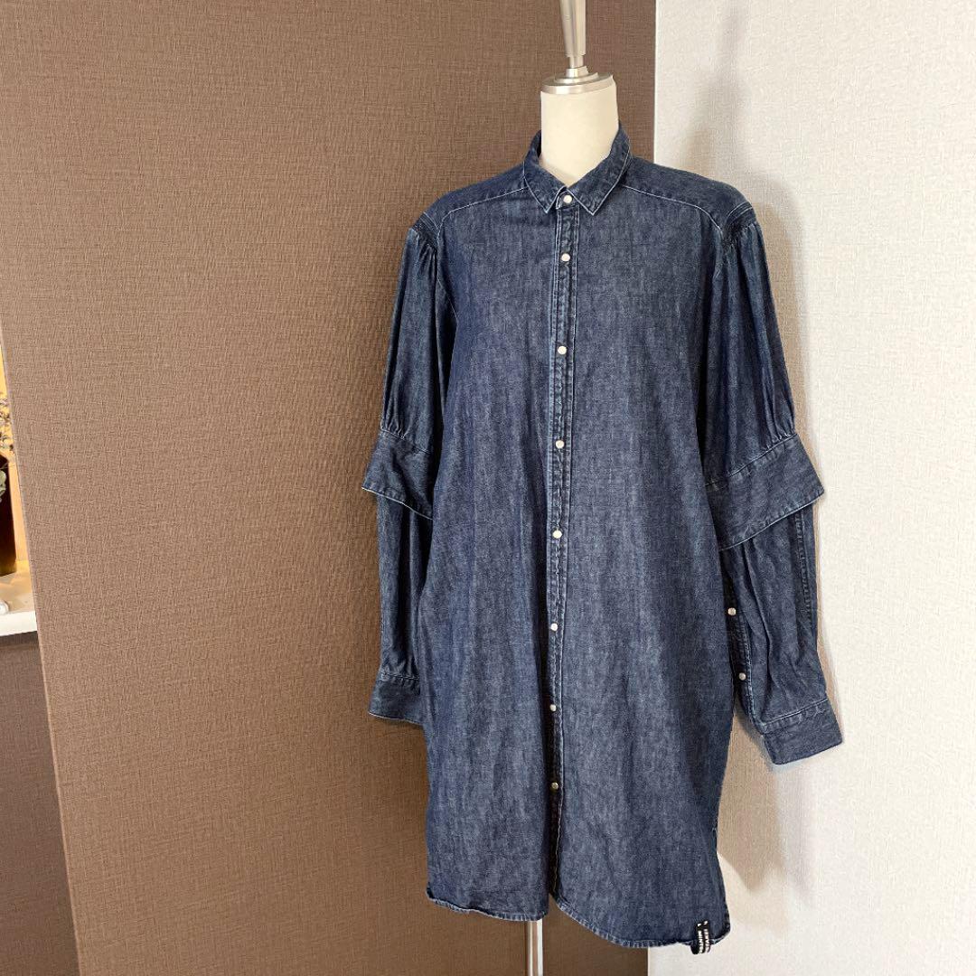 格安新作 ミントデザインズ デニム シャツ ワンピース ジャケット コート 6vUAk-m67939442679 超激得在庫