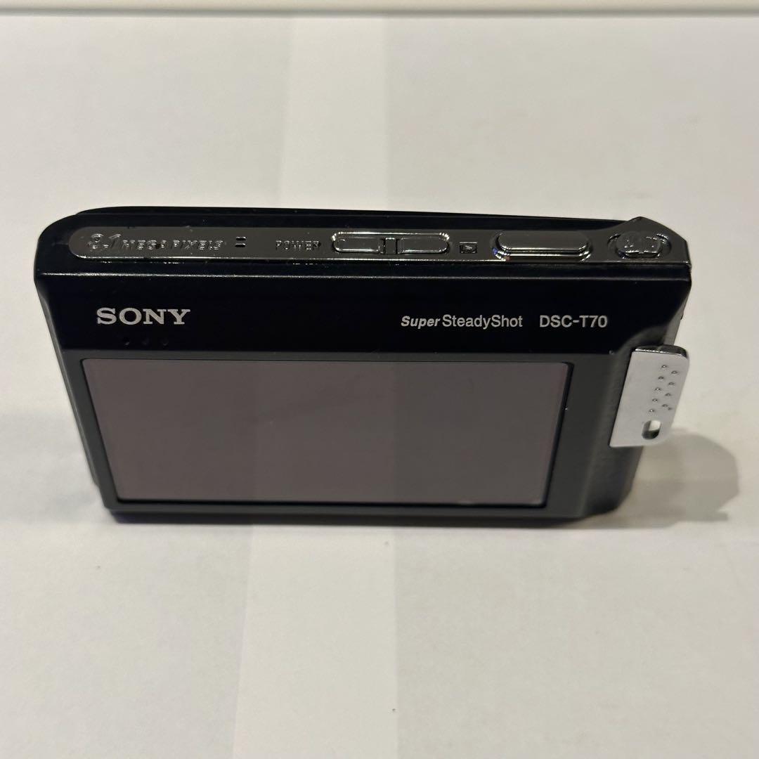 コンデジ SONY Cyber-shot DSC-T70 ブラック 2007年 - メルカリ