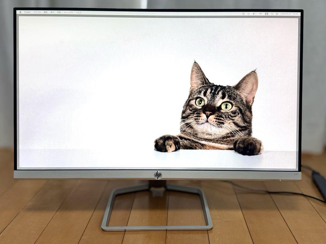 hp 23.8インチFHDディスプレイ 24f　VESAマウントアダプタ付