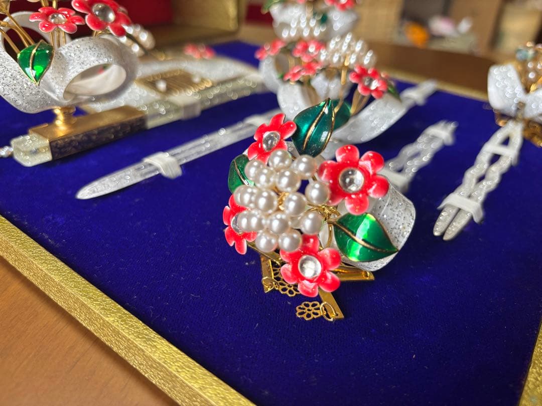 花嫁婚礼用髪飾り③ 日本髪 簪 こうがい