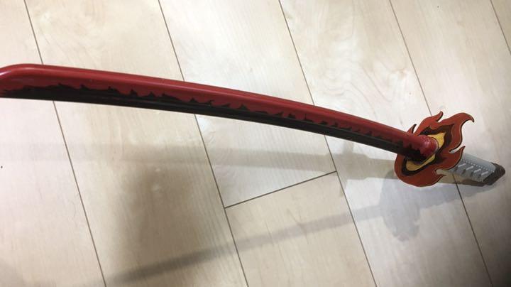 ⑥ 鍔 煉獄 TsVFD-m67941230988 ダイソーの刀 爆買い