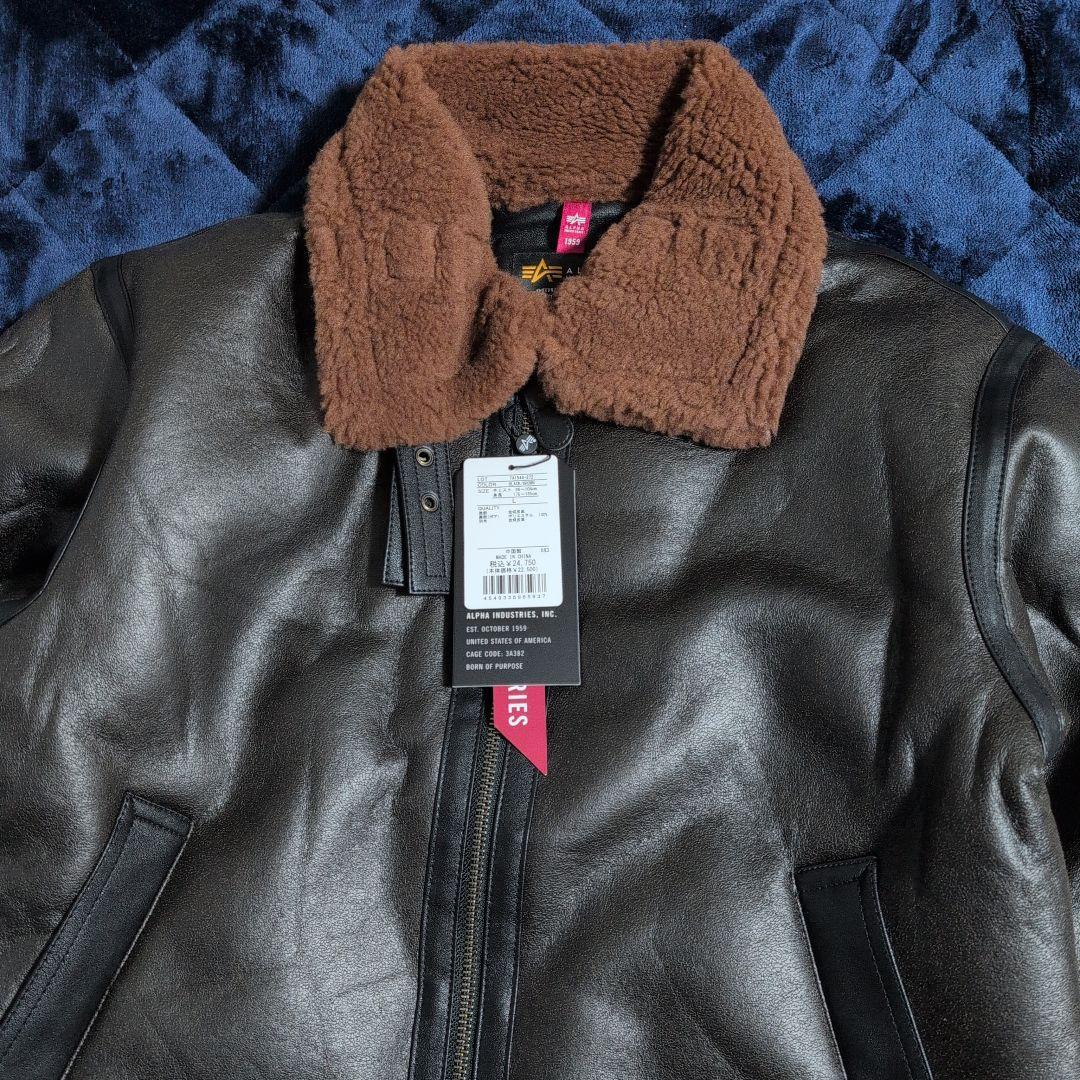 新品　アルファ インダストリーズ　 B-3 フェイクムートン TA1548