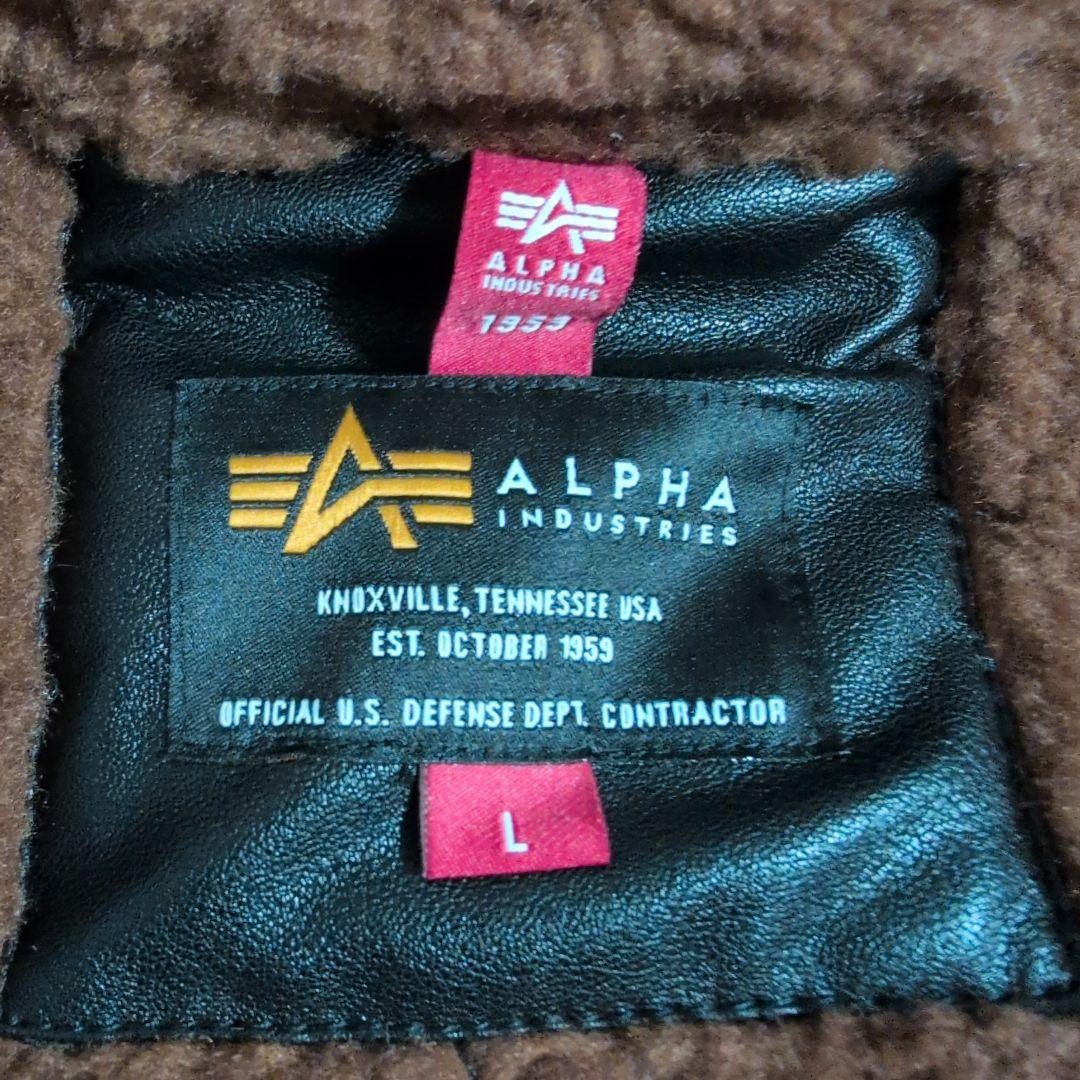 新品　アルファ インダストリーズ　 B-3 フェイクムートン TA1548