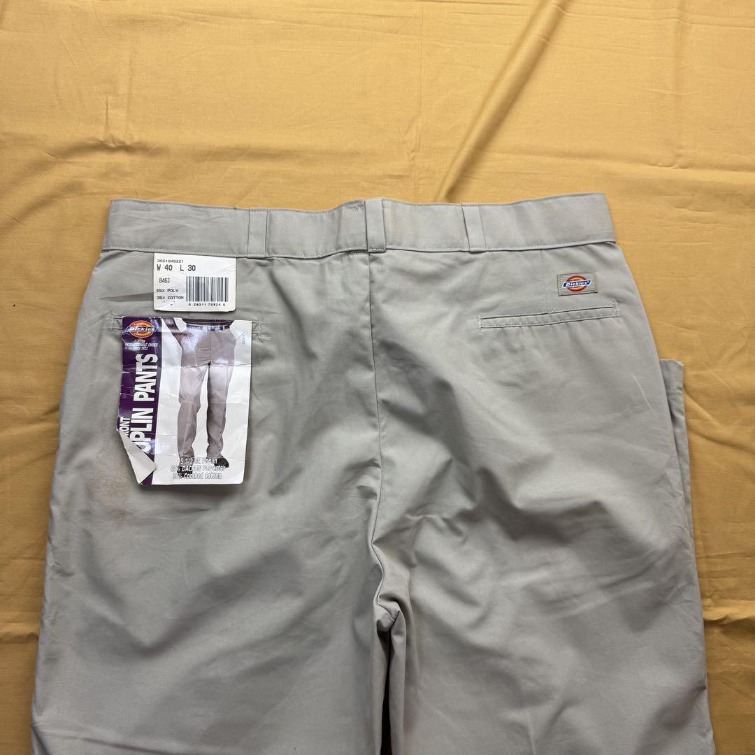 dead stock dickies USA製　ワークパンツ　オフホワイト　新品