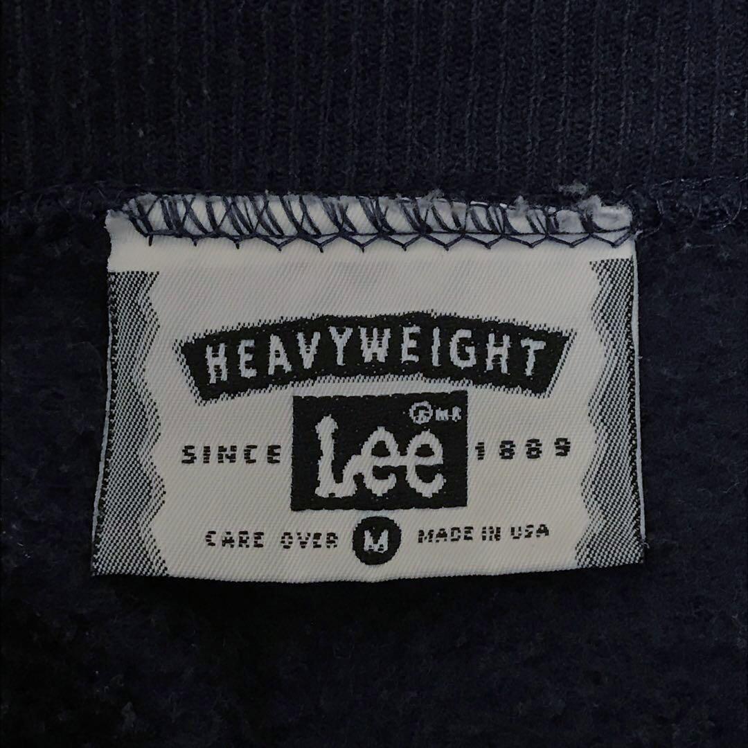 90s Lee×サンタクルーズ ビンテージスウェットトレーナー USA製 紺色