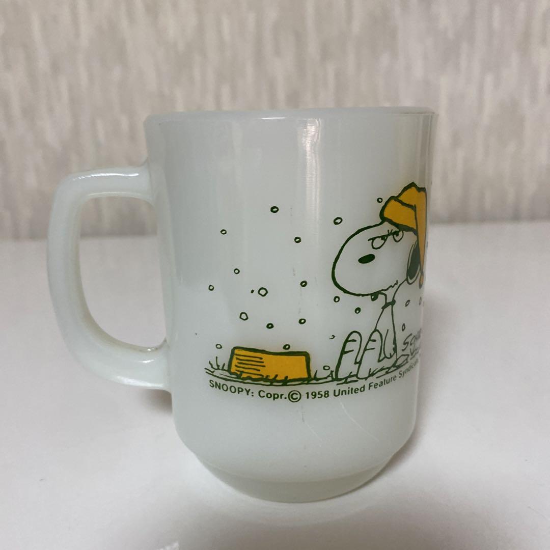 ファイヤーキング　スヌーピー　スノウマグカップ