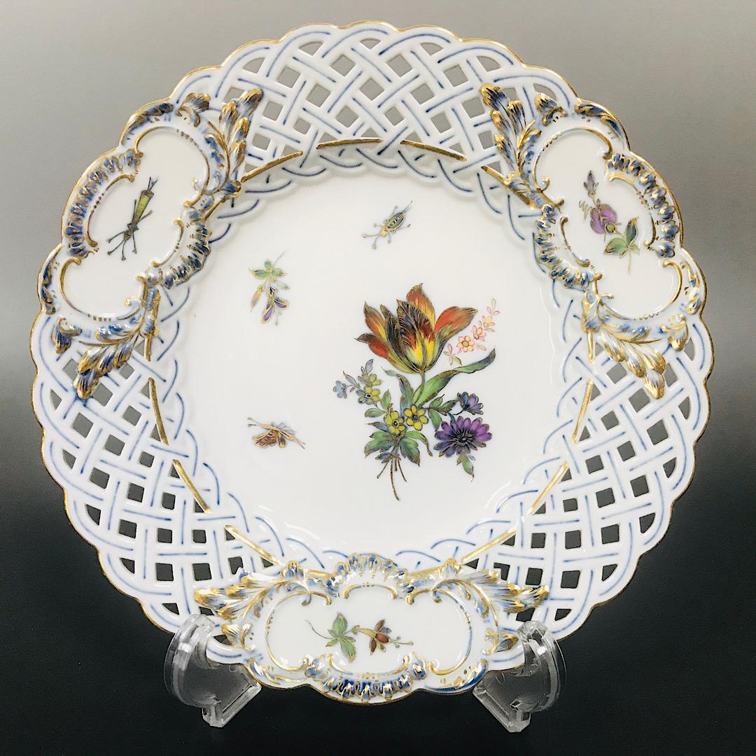 メルカリ マイセン Meissen ボタン剣 金彩 昆虫 花 オープンワーク プレート 皿 食器 30 500 中古や未使用のフリマ メルカリ マイセン Meissen ボタン剣 金彩 昆虫 花 オープンワーク プレート 皿 食器 30 500 中古や未使用のフリマ