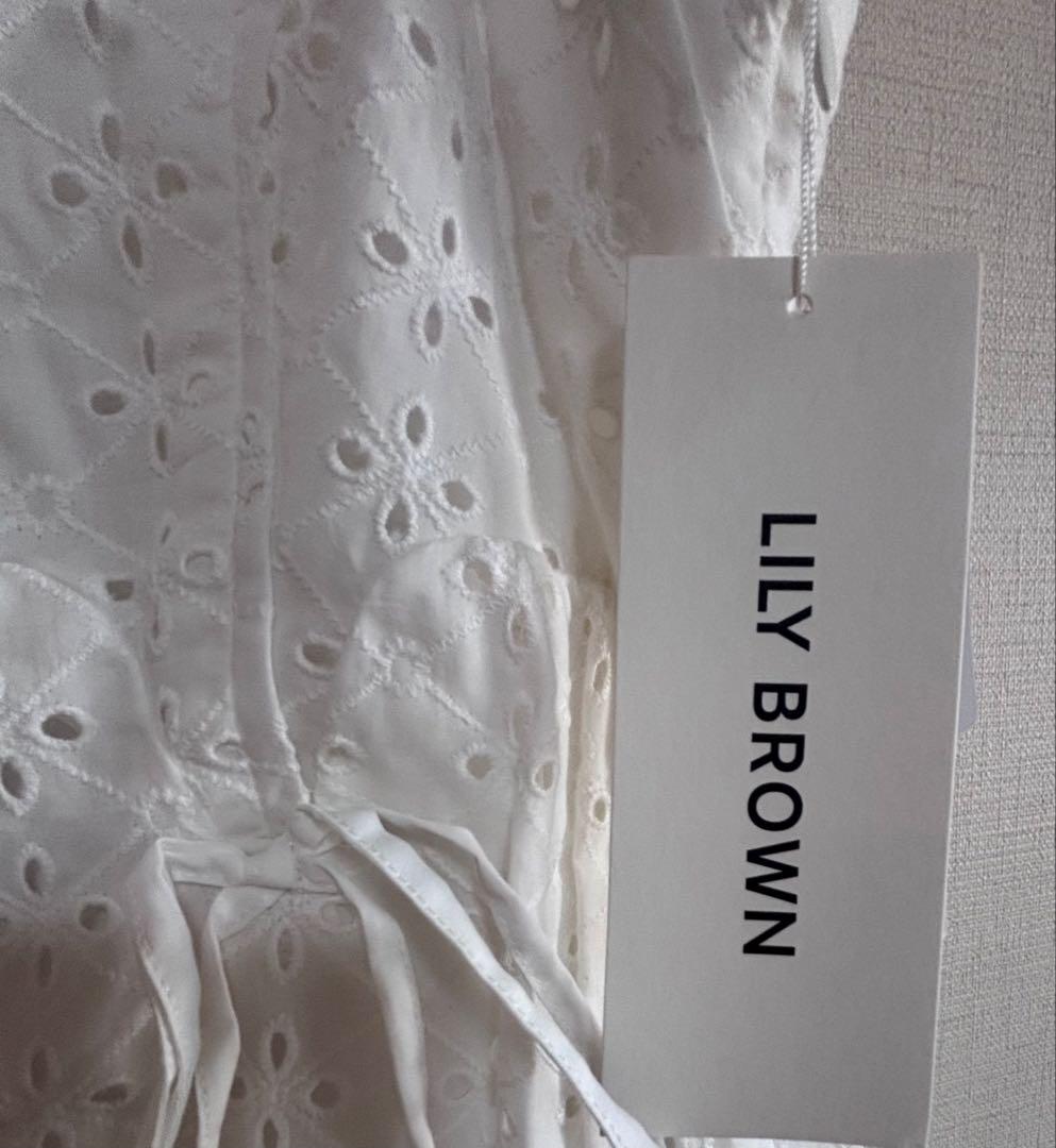 新品タグ付⭐︎LILY BROWN リリーブラウンキャミソールワンピース