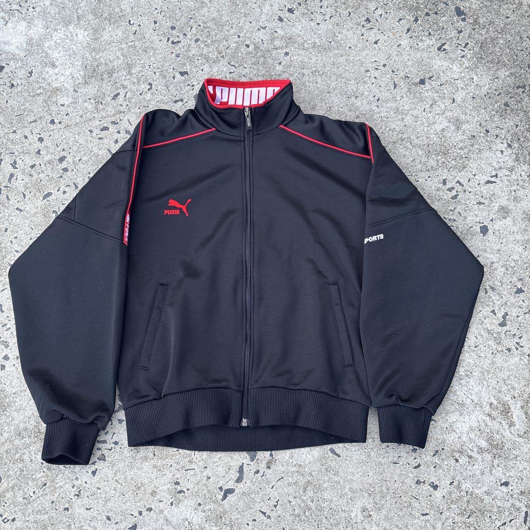 通販 公式サイト - 驚きの激安価格 良シルエット 短丈PUMA メルカリ - ブラック ジップアップジャケット トップス