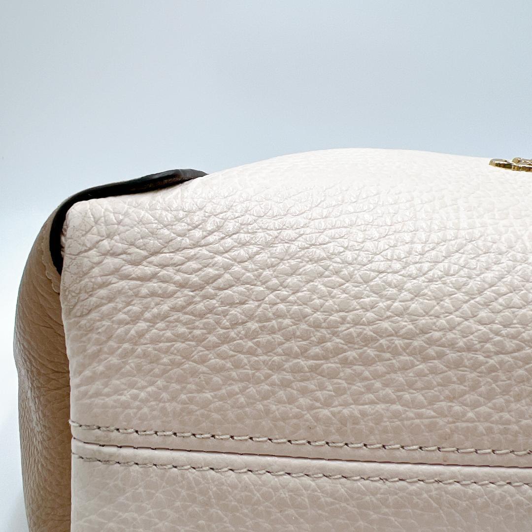 良品 COACH ケイシーサッチェル ブロックカラー 2WAYバッグc522