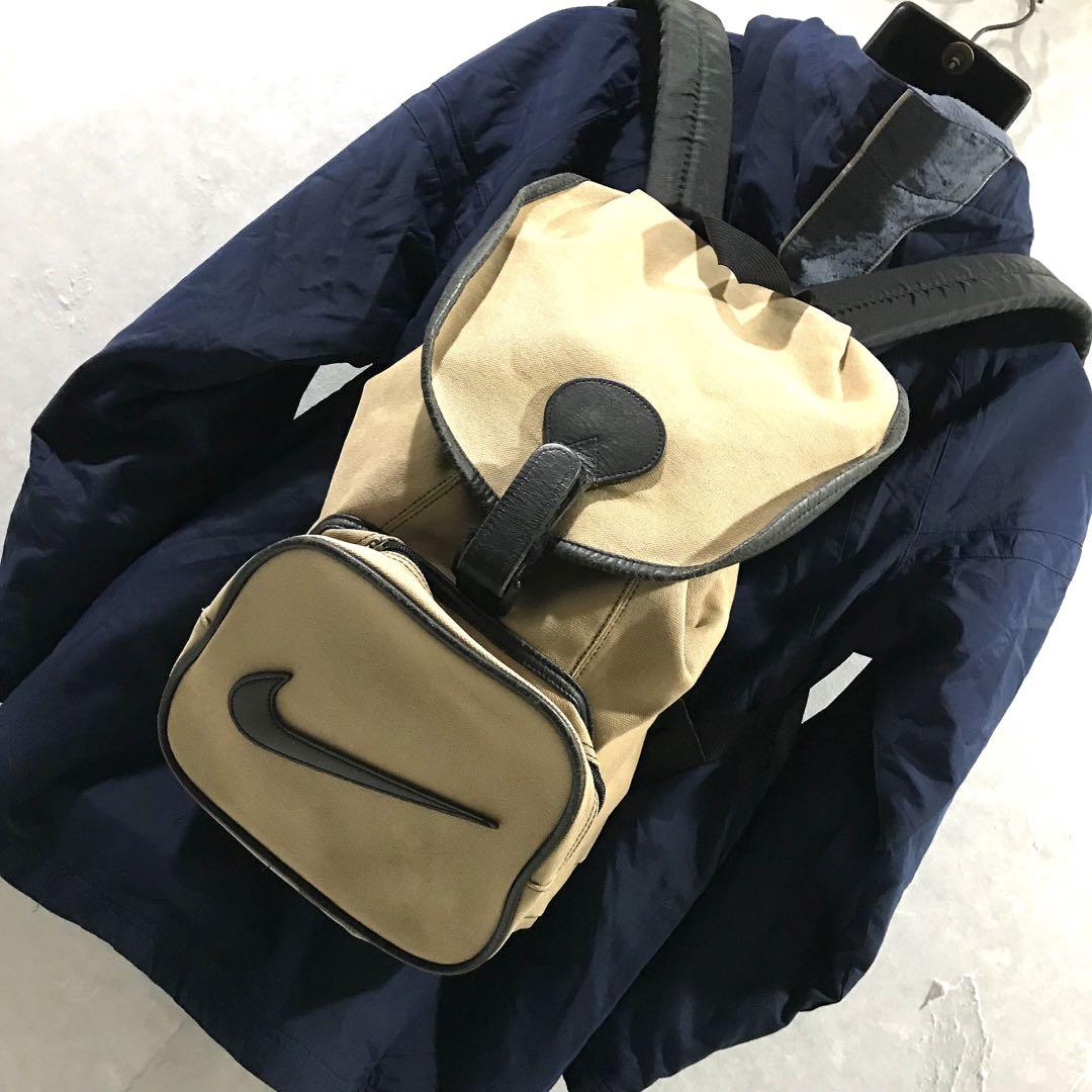 90s NIKE ビッグスウォッシュ バックパック ヴィンテージ 銀タグ 希少